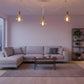 3-Way Spider Pendant Light – E27 Cage Shade Industrial Ceiling Light
