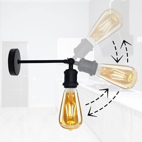 Long Arm With Short Holder Wall Light