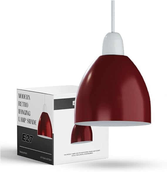 Modern Retro Light Shade Easy Fit E27