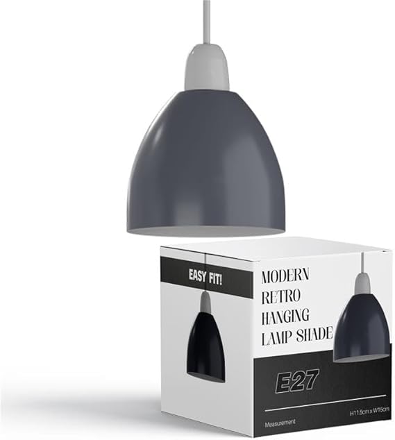 Modern Retro Light Shade Easy Fit E27