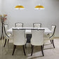 Industrial Metal Pendant Lampshade – Vintage Concrete-Effect Ceiling Shade