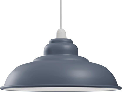 Vintage Metal Lampshade – Easy Fit E27 Ceiling Light Shade