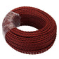 5m Burgundy 2-Core Twisted Fabric Electrical Cable  0.75mm