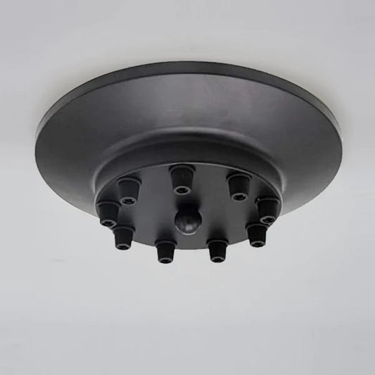 200mm Muliti Point Drop Outlet Ceiling Rose Perfect For Fabric Flex Cable
