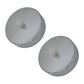 100mm x 20mm Side Fiting Single Outlet Electro plating Ceiling Rose