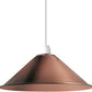 Electro Plating Vintage 22 x 10cm Cone Light Shades Metal Easy Fit Ceiling Pendant Hanging Wall Lampshade