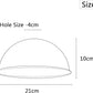 Retro Dome Metal Ceiling Pendant Lampshade, 210mm, Easy Fit