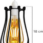 Balloon Shape Wire Cage Lampshade – Vintage Industrial, 10 Colours, CE Approved