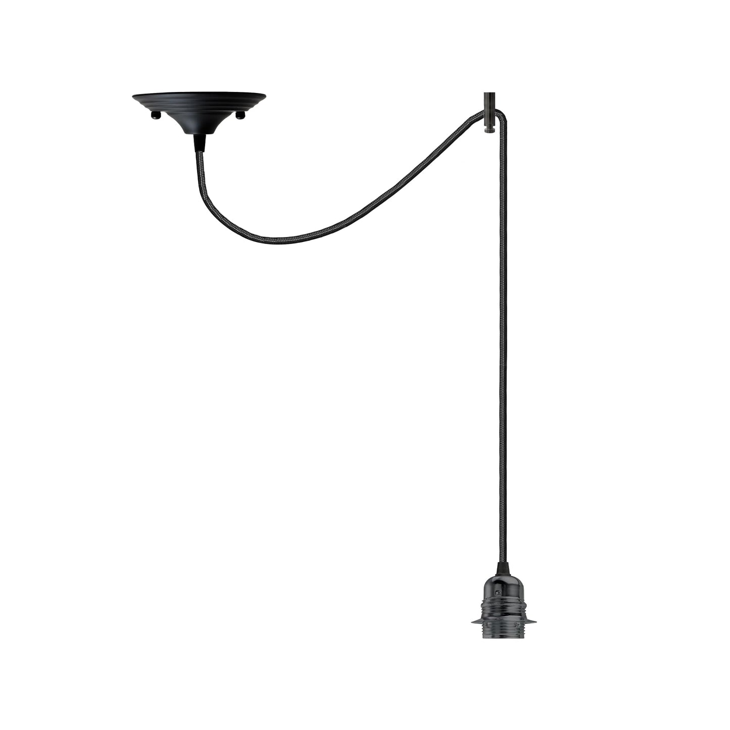 Vintage Metal E27 Spider Pendant Hanging Light Fixtures