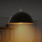 Modern Dome Metal Pendant Light Lampshade 40cm