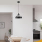 Vintage Easy Fit 29cm Brushed Metal Ceiling Pendant Lampshade