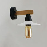 Modern Industrial Vintage Retro Wood Sconces Wall Lights Lamp Fitting Fixture