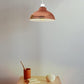 Copper Retro Curvy Metal Easy Fit Pendant Lampshade – 29cm