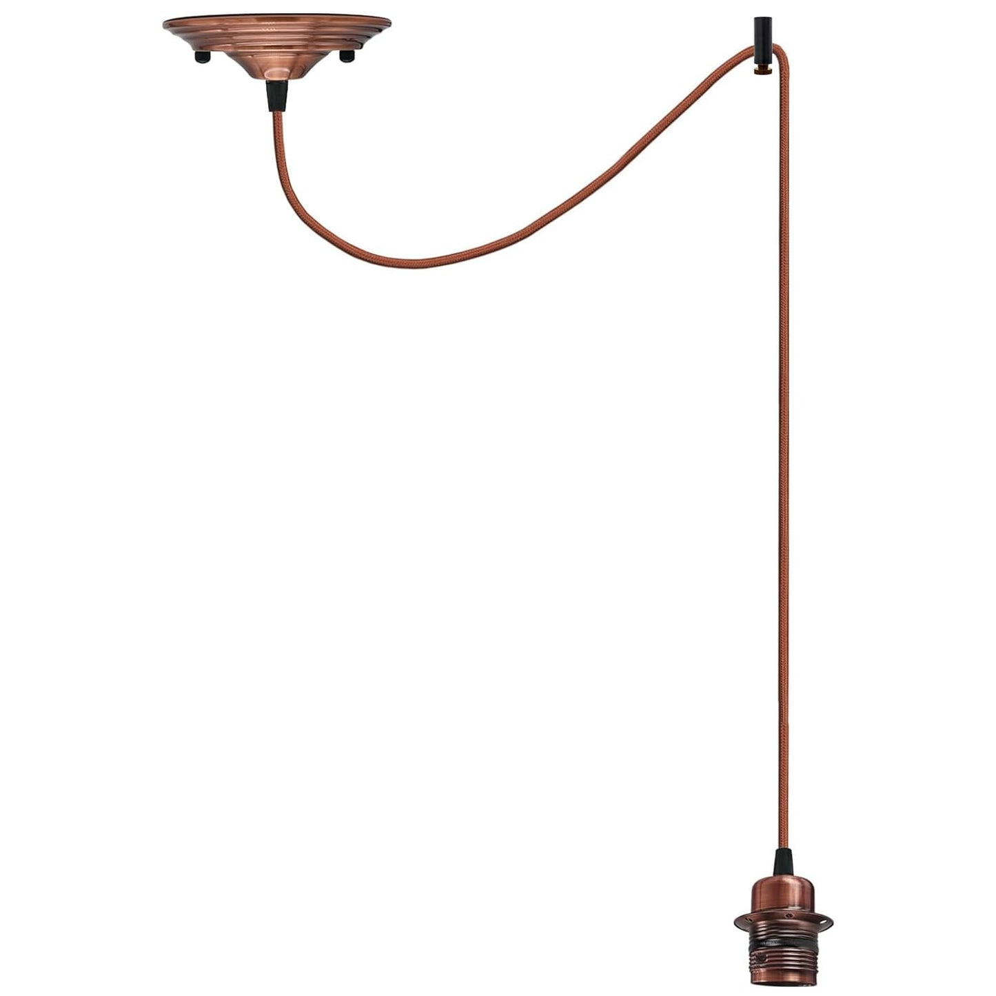 Vintage Metal E27 Spider Pendant Hanging Light Fixtures