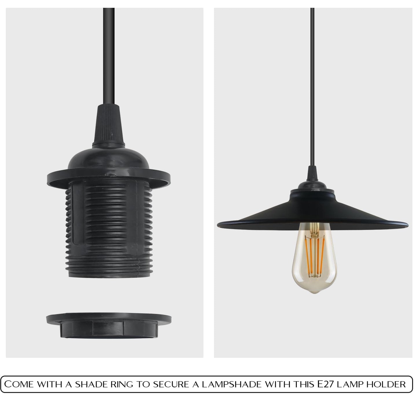adapter light e27 bottle fitti