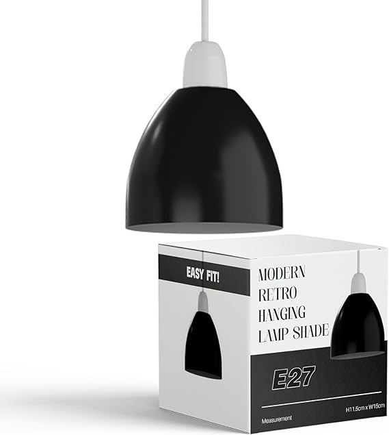 Modern Retro Light Shade Easy Fit E27
