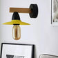 Modern Industrial Vintage Retro Wood Sconces Wall Lights Lamp Fitting Fixture