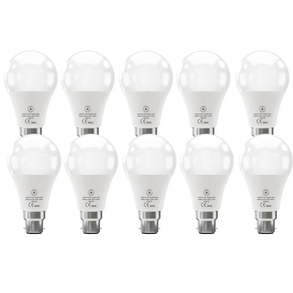 B22 LED Bulb A65 15W 1500LM Cool White 6400K Energy Saving