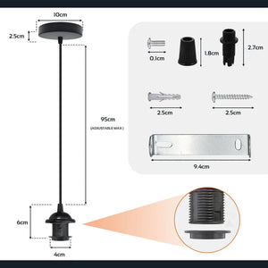 industrial pendant light fitting