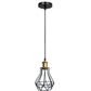 Vintage Industrial Black Cage Pendant Lights – 1/3/5 Way Ceiling Lamp