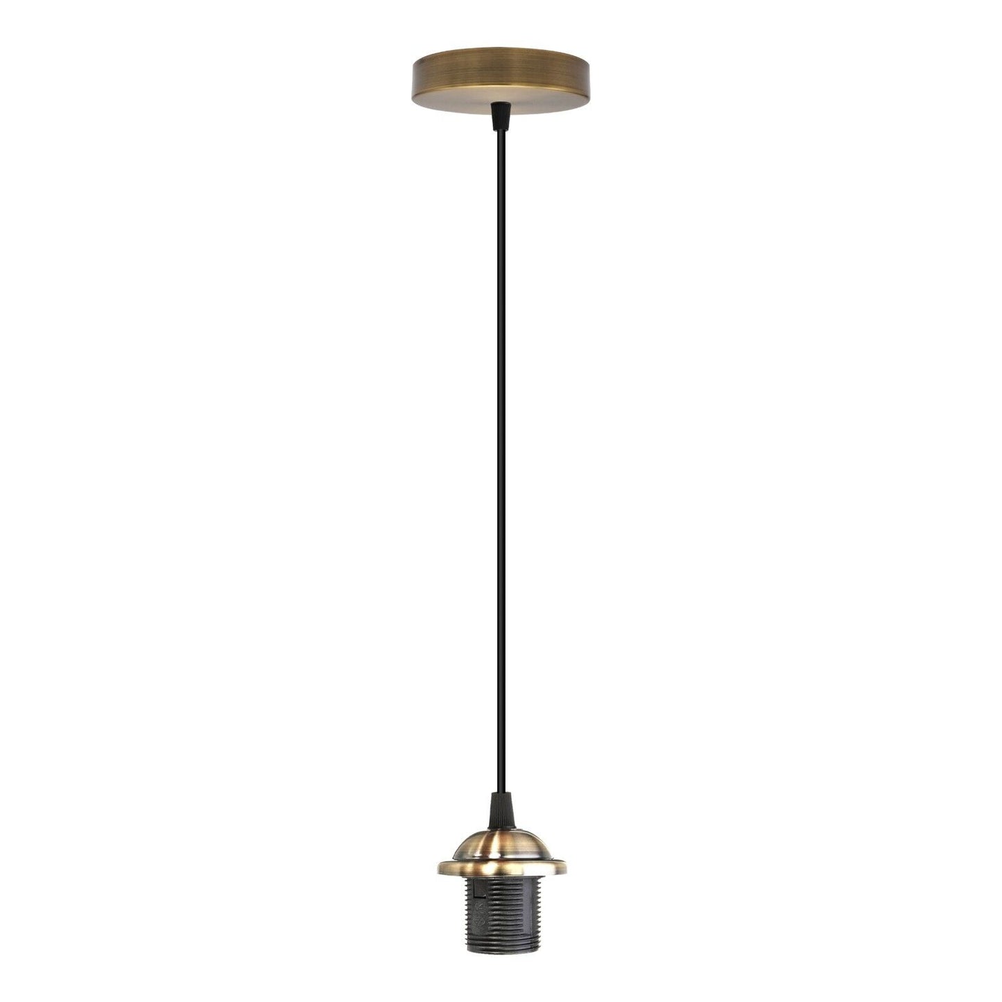 Industrial E27 Lamp holder Adjustable Ceiling pendant light