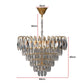 Modern Gold Crystal Chandelier Luxury Ceiling Pendant Lights for Living Room