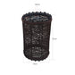 Retro 1cm Hole Barrel Cage Design E27 Rattan  Lamp Shade