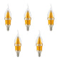 E14 Base Candle Flame Cool White Bulb for chandelier Light