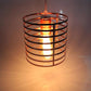 Easy Fit Metal Cage Light Shade Modern Industrial Style