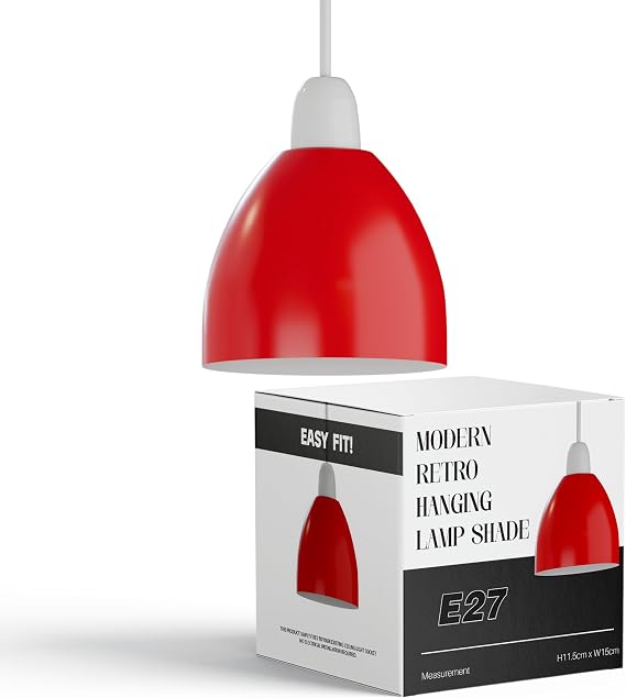 Modern Retro Light Shade Easy Fit E27