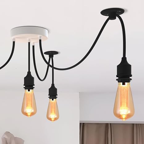 Ceiling Rose Base Hook Plate – Chandelier & Spider Pendant Holder