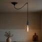 Vintage Metal E27 Spider Pendant Hanging Light Fixtures