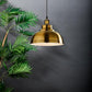 Copper Retro Curvy Metal Easy Fit Pendant Lampshade – 29cm