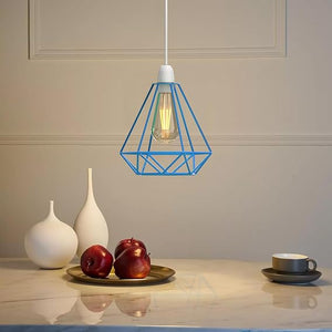 Industrial Wire Cage Pendant Lampshade | E27 | Gold, Rose Gold & More