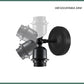Wall Sconce E27 Metal Short Arm 180° Adjustable Holder Wall Lamp