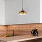 Electro Plating  Modern Retro Easy Fit Dome Shape Lampshade Metal E27 Light Shade for Wall Lamp and Table Lamp