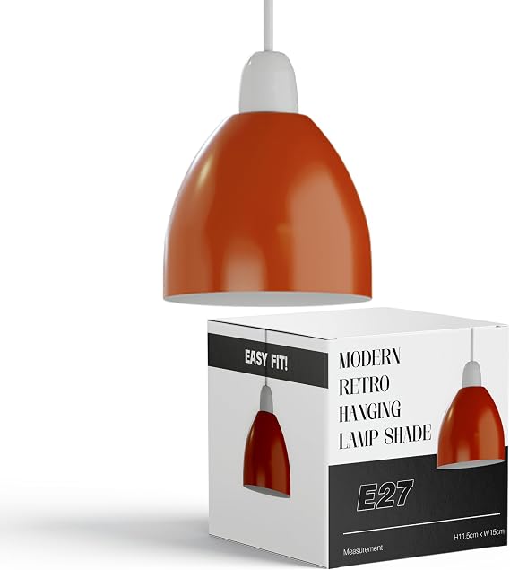 Modern Retro Light Shade Easy Fit E27