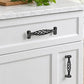 Black Iron Cabinet Handles & Knobs for Kitchen Cupboards, Doors & Drawers