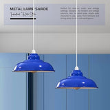 Vintage Metal Lampshade – Easy Fit E27 Ceiling Light Shade