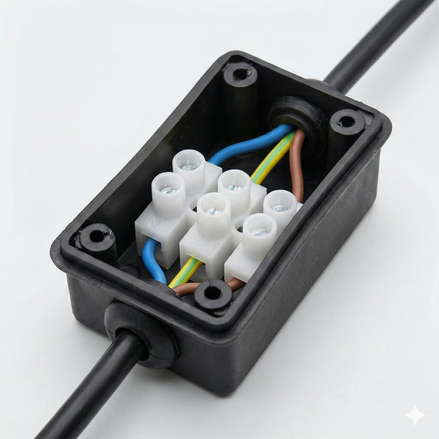 outdoor box wiring connector