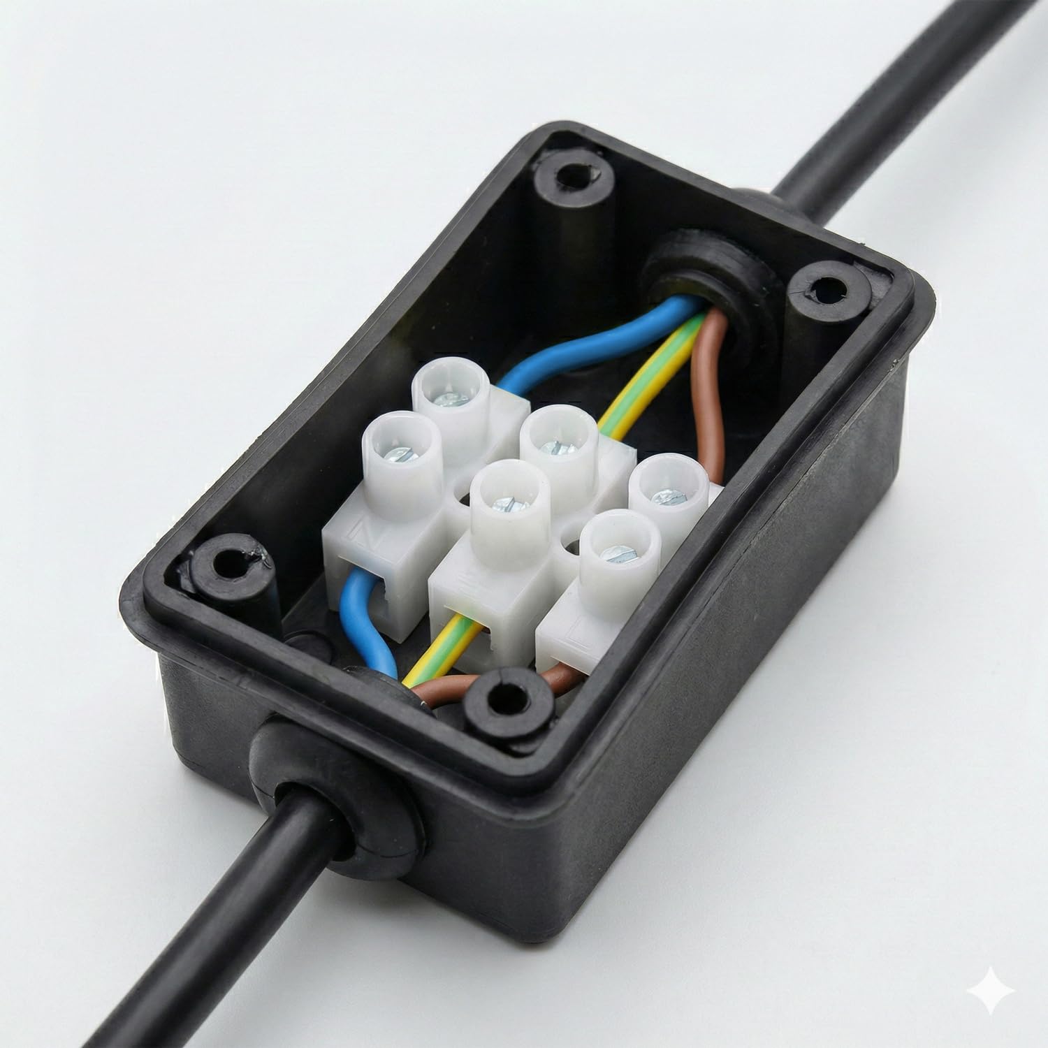 outdoor box wiring connector