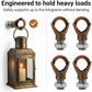 Ceiling Hook for Pendant Lights & Chandeliers | Hanging Light Holder