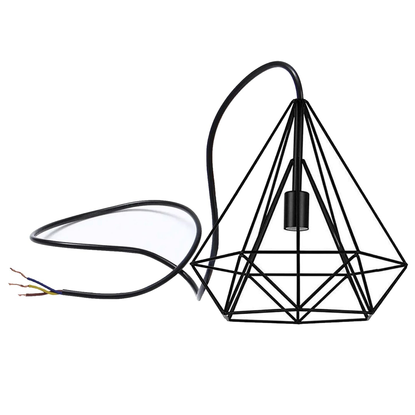 pendant shade basket fitting
