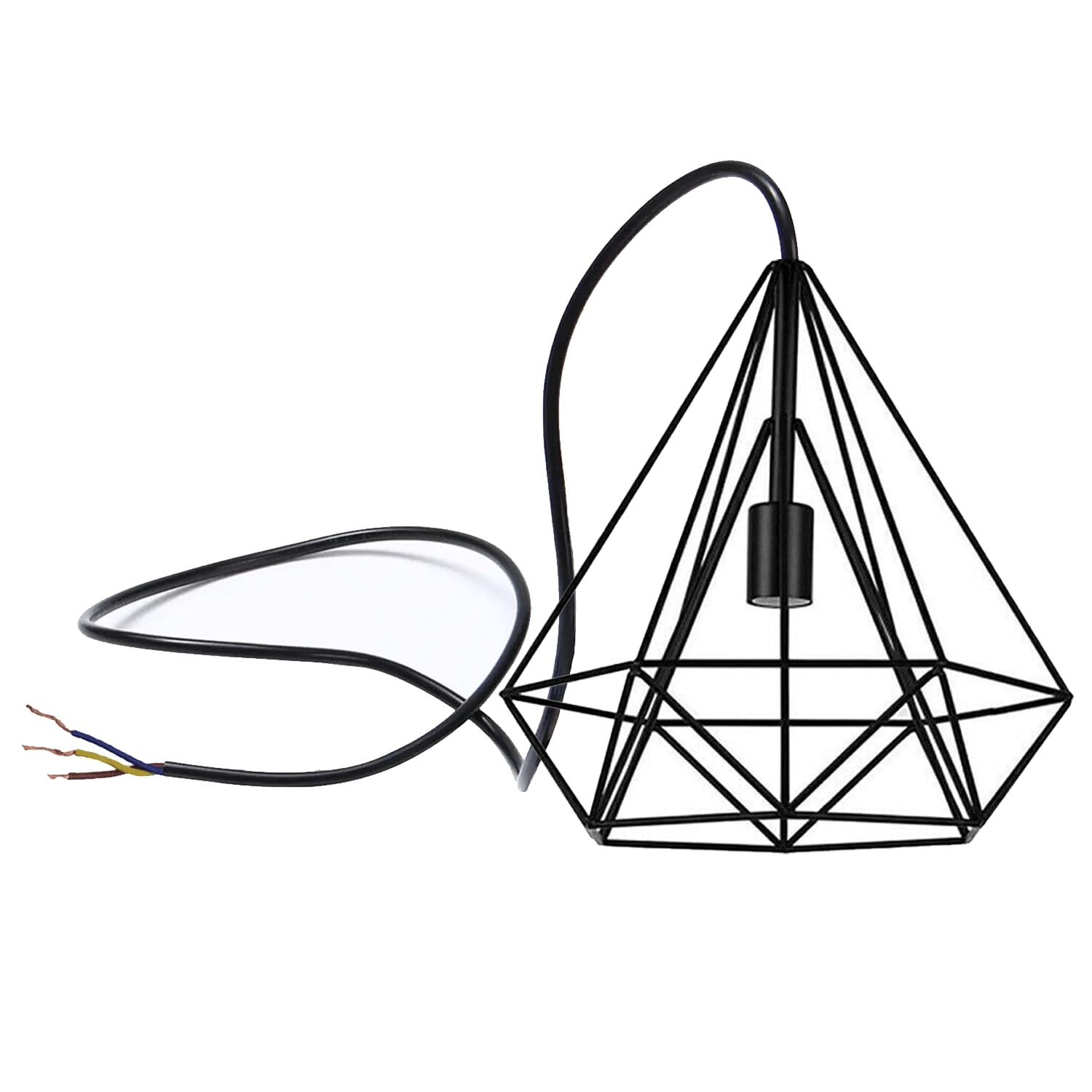 pendant shade basket fitting