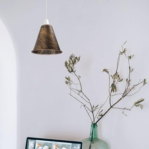 18cm Easy Fit Metal Ceiling Pendant Lamp Shade