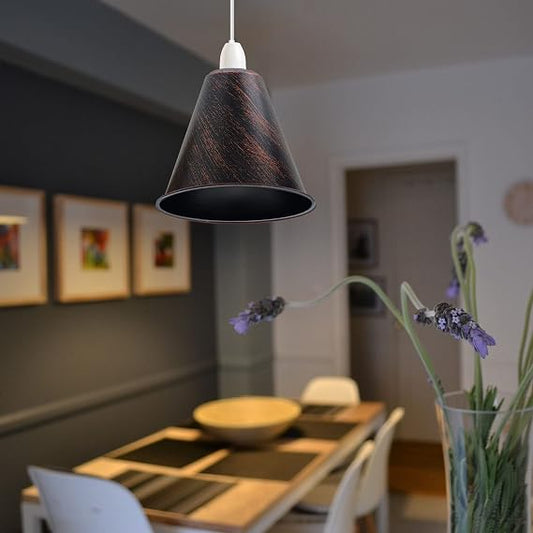 18cm Easy Fit Metal Ceiling Pendant Lamp Shade