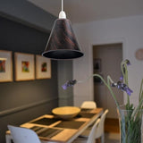 18cm Easy Fit Metal Ceiling Pendant Lamp Shade