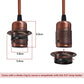 Vintage Metal E27 Spider Pendant Hanging Light Fixtures