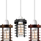 Industrial Wire Cage Pendant Lampshade | Vintage E27 UK