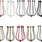 Balloon Shape Wire Cage Lampshade – Vintage Industrial, 10 Colours, CE Approved
